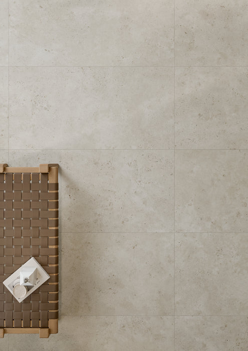 Lithoteke French Stone Matt 600x600mm Floor/Wall Tile (1.44m2 per box)