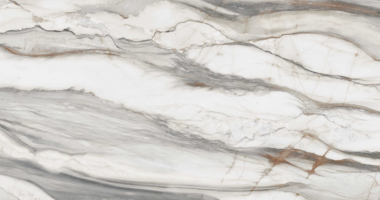 Sensi 900 Oyster White Polished 600x1200mm Floor/Wall Tile (1.44m2 per box)