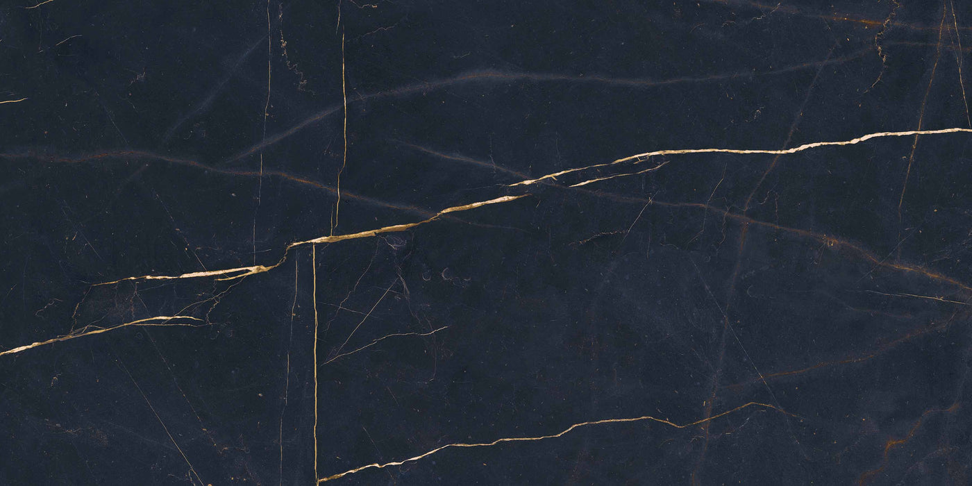 Sensi 900 Precious Black Polished 600x1200mm Floor/Wall Tile (1.44m2 per box)