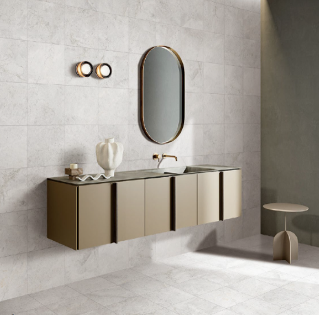Tundra River White 600x600mm Matt In/Out Floor/ Wall tile (1.44m2 box)