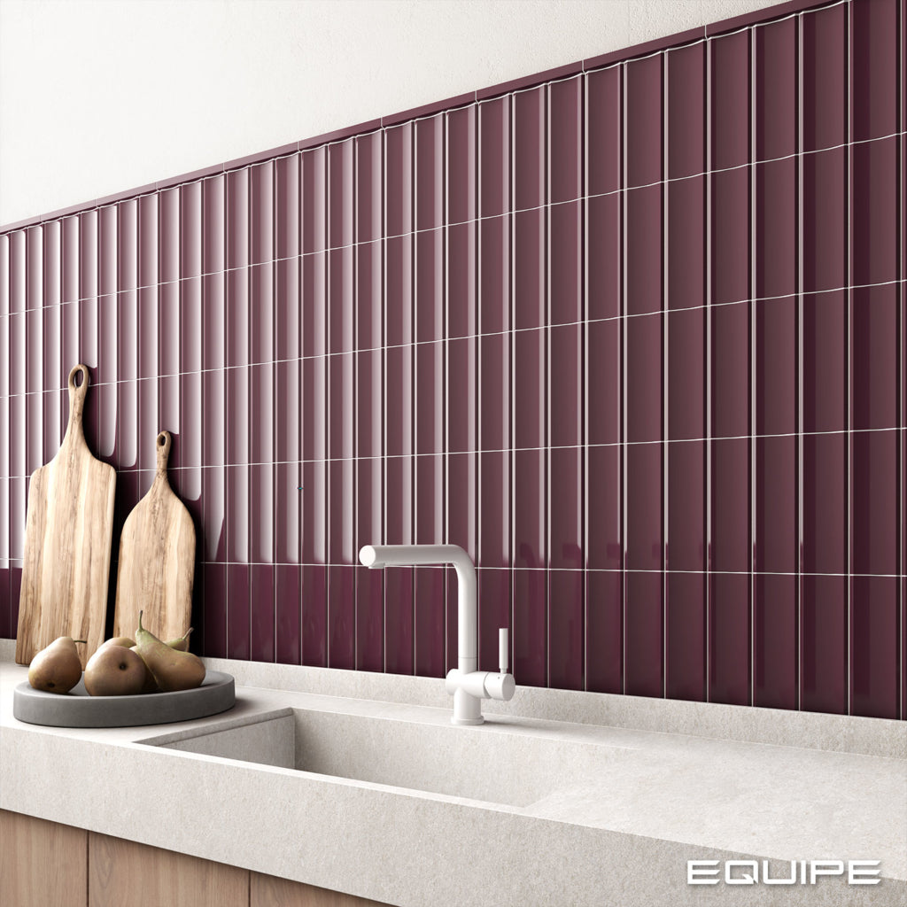 Vibe 'In' Gooseberry Gloss 65x200mm Wall Tile (0.42m2 box) - $82.95m2