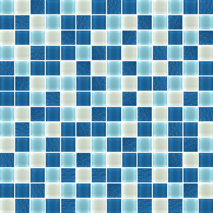 Villa Hawaii 20x20mm (300x300mm sheet size) Glass Mosaic Pool Tile (Box contains 11 sheets or 1m2)