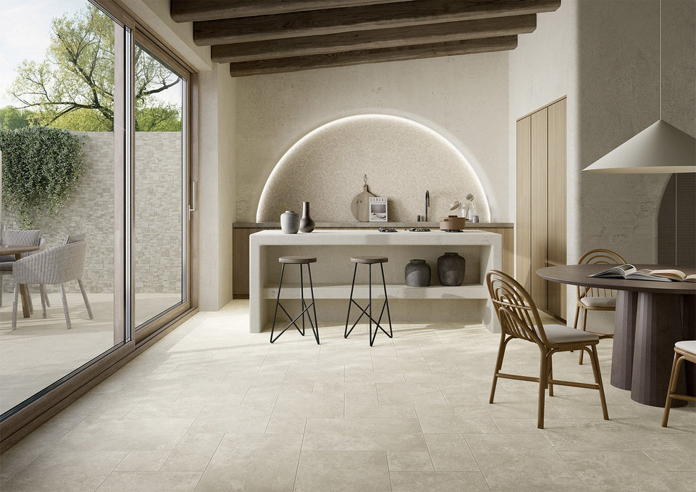 Chianca Ostuni Bianco 406x406mm Grip Floor/Wall Tile (0.99m2 per box)
