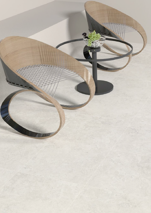 Cutglass Crosscut Trav Bianco In/Out 600x600mm (1.44m2 box)