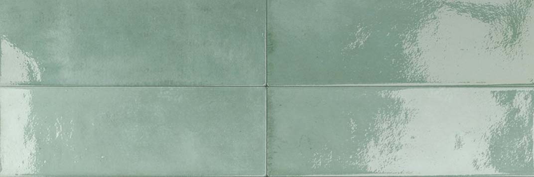 Mini Sub Green 50x150 Gloss Wall Tile (.55m2 Per Box)