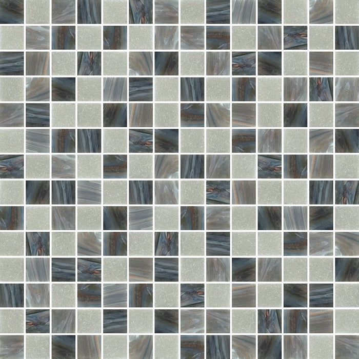 Villa Langkawi 20x20mm (300x300mm sheet size) Glass Mosaic Pool Tile (Box contains 11 sheets or 1m2)