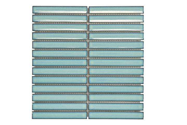 Pila Kit Kat Teal Gloss 296x293mm Wall Tile (0.95m2 box)