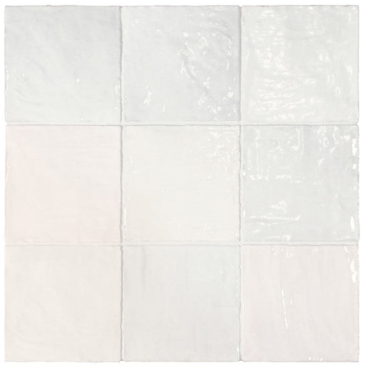 La Riviera Rose Gloss Wall Tile 132x132mm (1.00m2 box)