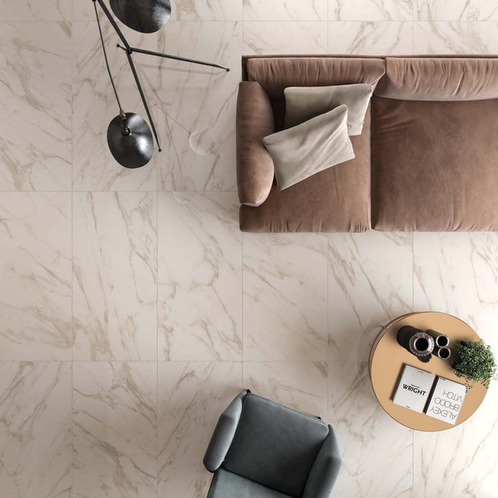 Sensi Classic Calacatta Select Sable 600x1200mm Floor/Wall Tile (1.44m2 per box)