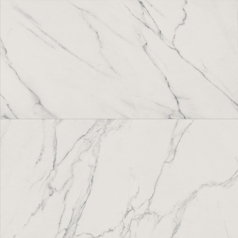 Sensi Classic Statuario White Polished 600x1200mm Floor/Wall Tile (1.44m2 per box)