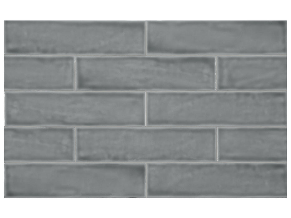 Teramoda Charcoal 75x300mm Glossy Wall Tile (0.99m2 box)