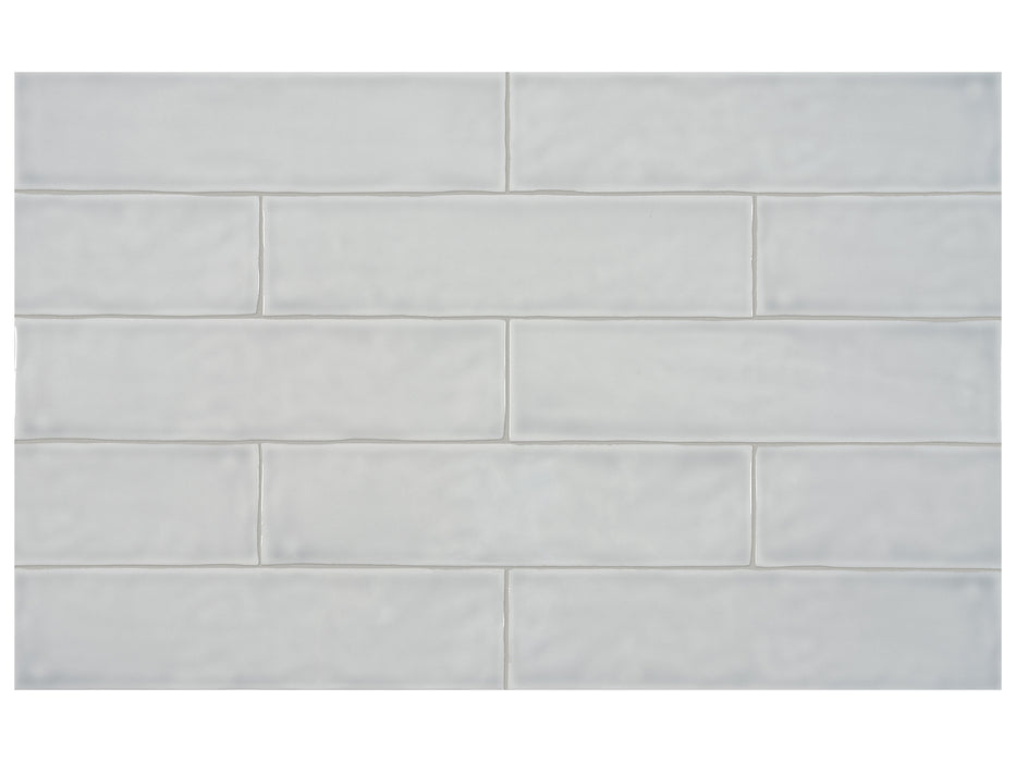 Teramoda Silver 75x300mm Glossy Wall Tile (0.99m2 box)