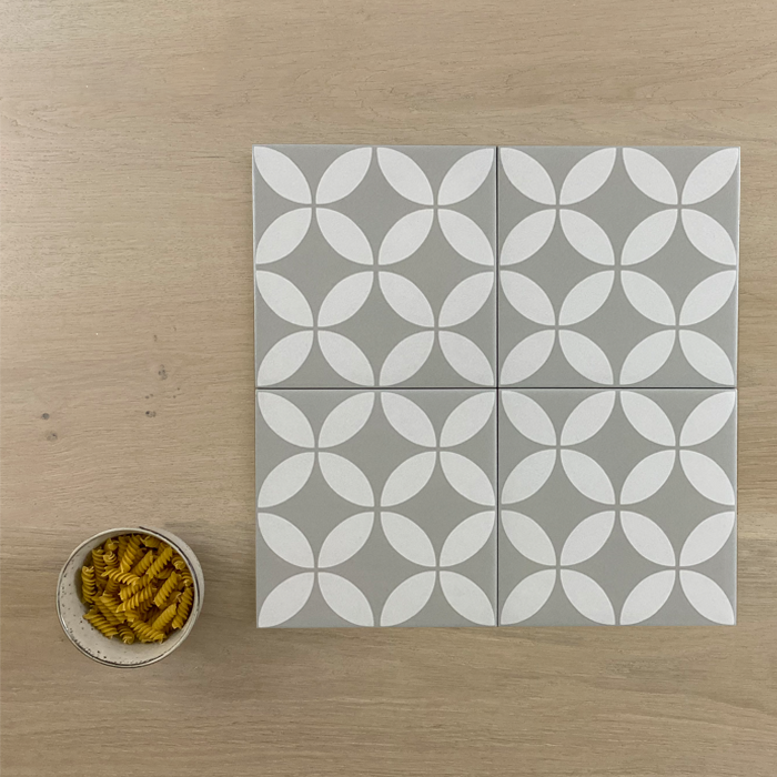 Eclectica Star Grey 200x200mm Matt Floor Tile (1m2 box)