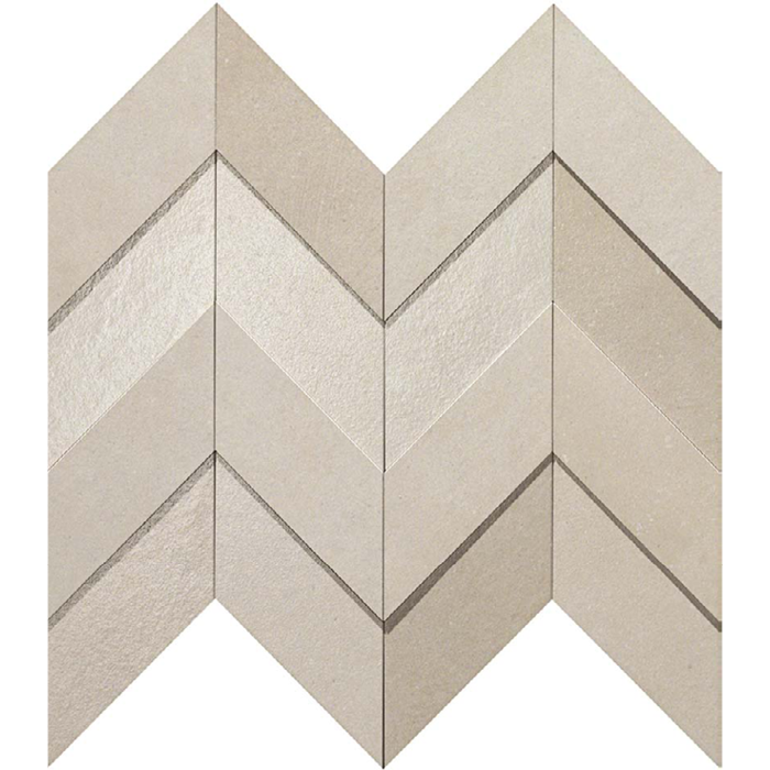 Dwell Pearl Chevron 308x351mm 3D Finish Wall Tile (0.43m2 box)