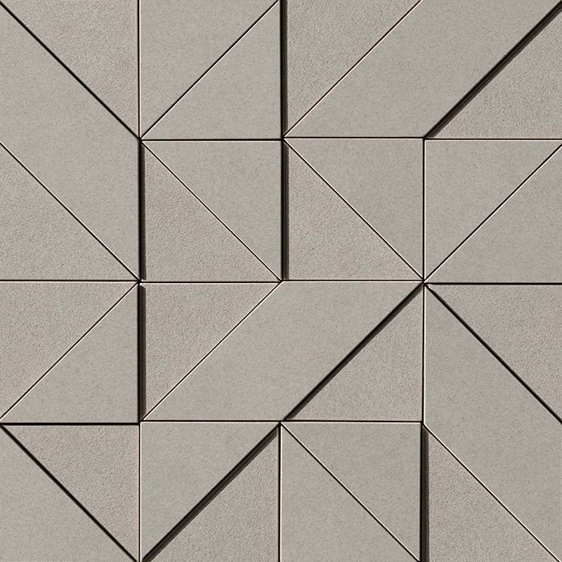 Arkshade Grey Mosaic Art 354x354mm 3D Finish Wall Tile (0.75m2 box)