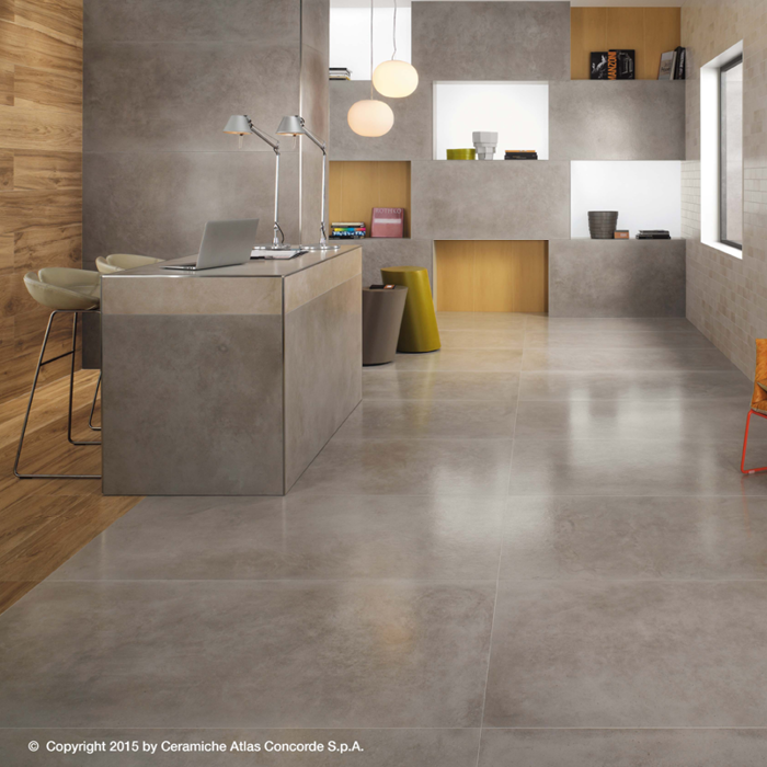 Dwell Gray 600x600mm Matte Finish Floor Tile (1.08m2 box)