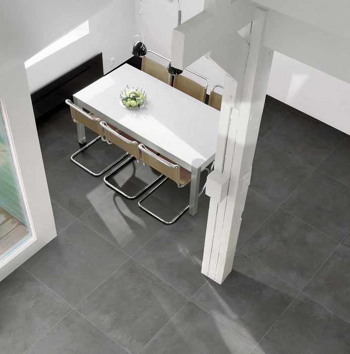 Emotion Anthracite 600x600mm Matte Floor/Wall Tile (1.8m2 box)