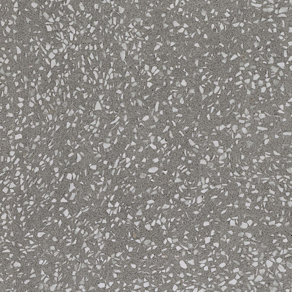 Marvel Gems Terrazzo Grey 600x600mm Matte Finish Floor Tile (1.08m2 box)