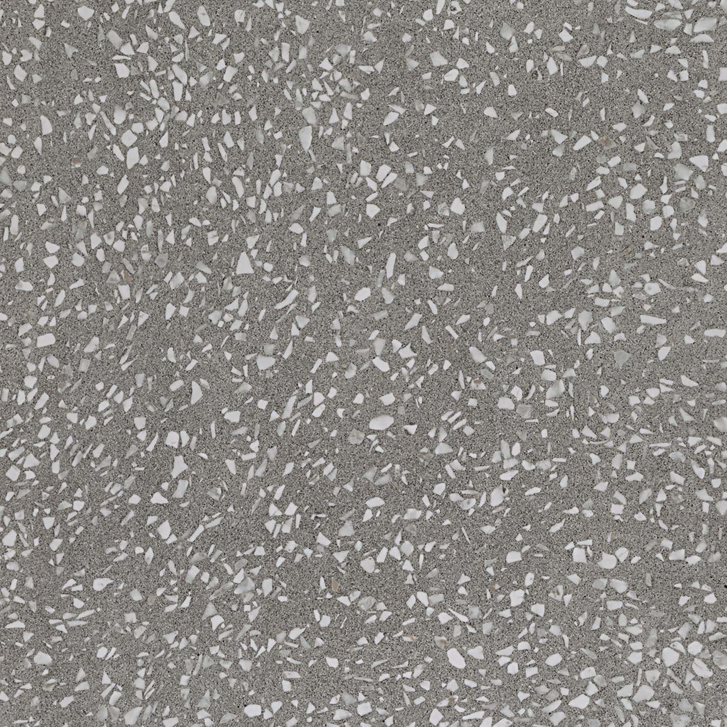 Marvel Gems Terrazzo Grey 600x600mm Matte Finish Floor Tile (1.08m2 box)