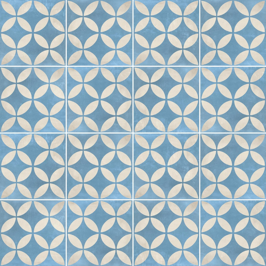 Venti Boost Blue Carpet 1 200x200mm Matte Finish Floor Tile (1.2m2 box)