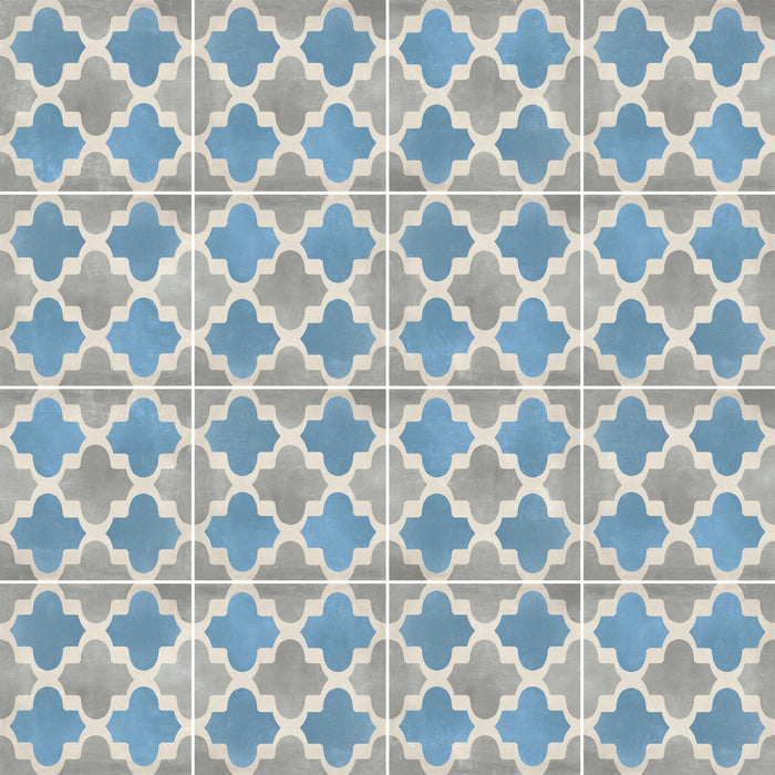 Venti Boost Blue Carpet 3 200x200mm Matte Finish Floor Tile (1.2m2 box)