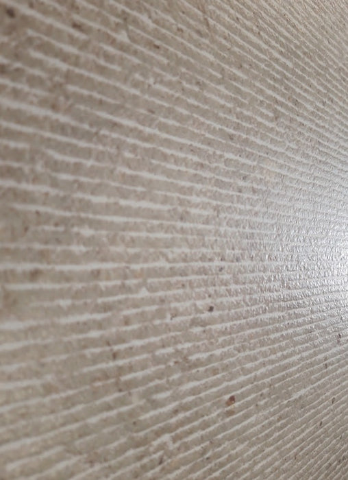 Poetry Stone Carving Ecru Matte 600x1200mm Wall Tile (1.44m2 per box) - $129.97m2