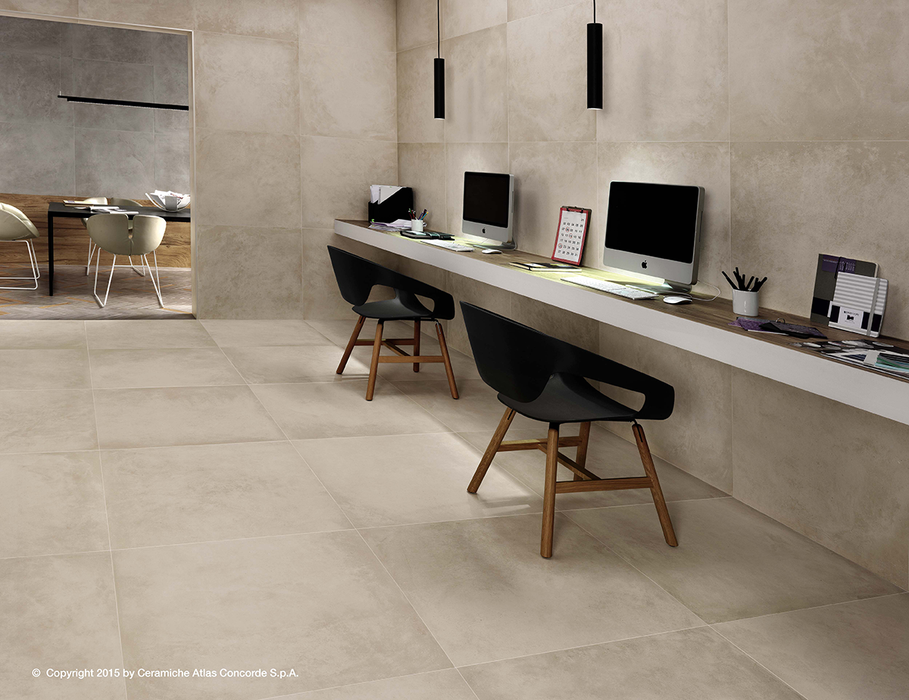 Dwell Off White 300x600mm Matte Finish Floor Tile (1.26m2 box)