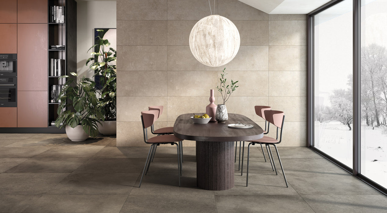 Loft Grey 600x600mm Matte Floor/Wall Tile (1.08m2 per box)