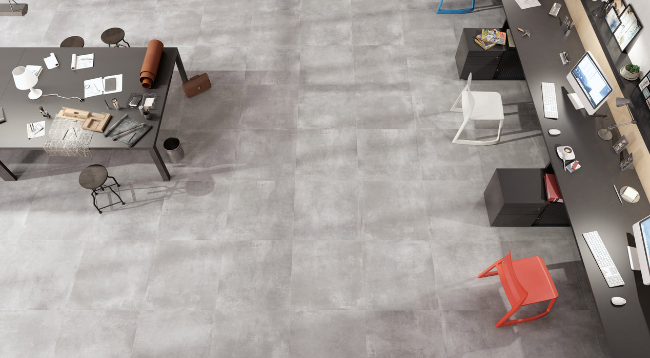 Volcano Grey 600x600mm Matte Floor/Wall Tile (1.08m2 per box)