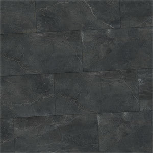 Iroc Black 600x1200mm Matte Floor/Wall Tile (1.44m2 box)
